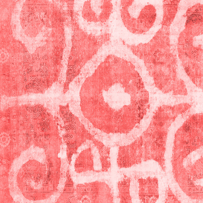 Abstract Red Modern Rug, abs1092red