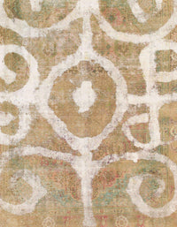 Machine Washable Abstract Desert Sand Beige Rug, wshabs1092