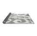 Sideview of Abstract Gray Modern Rug, abs1093gry