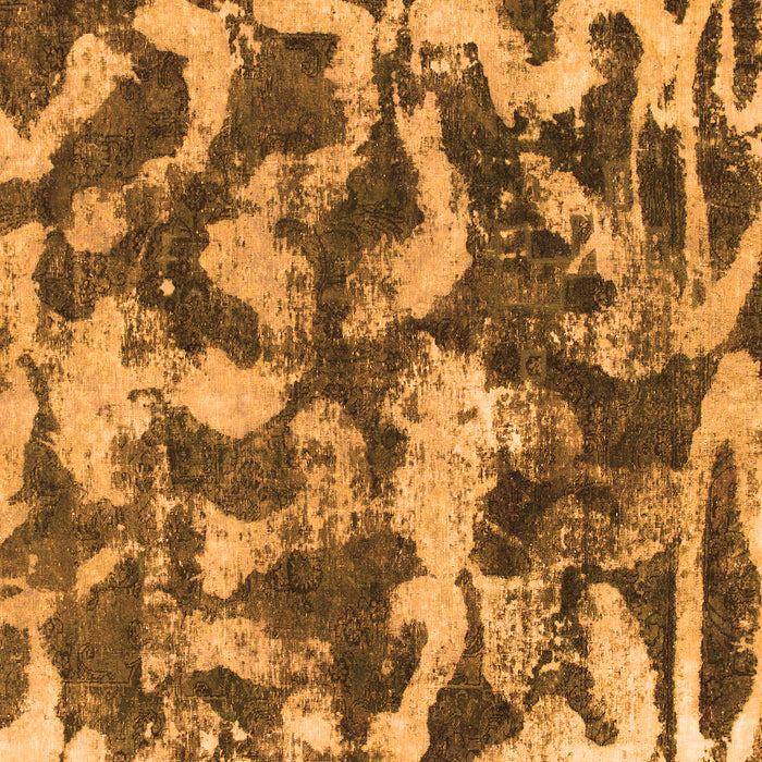 Machine Washable Abstract Orange Modern Area Rugs, wshabs1094org