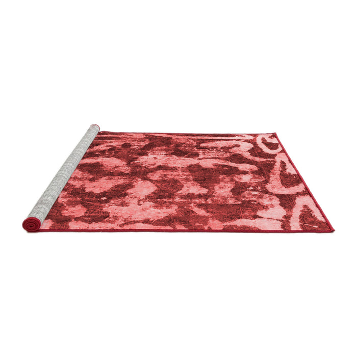 Modern Red Washable Rugs