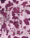 Machine Washable Abstract Dark Pink Rug, wshabs1095