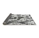 Sideview of Abstract Gray Modern Rug, abs1095gry