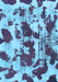 Machine Washable Abstract Light Blue Modern Rug, wshabs1095lblu