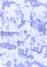 Machine Washable Abstract Blue Modern Rug, wshabs1096blu