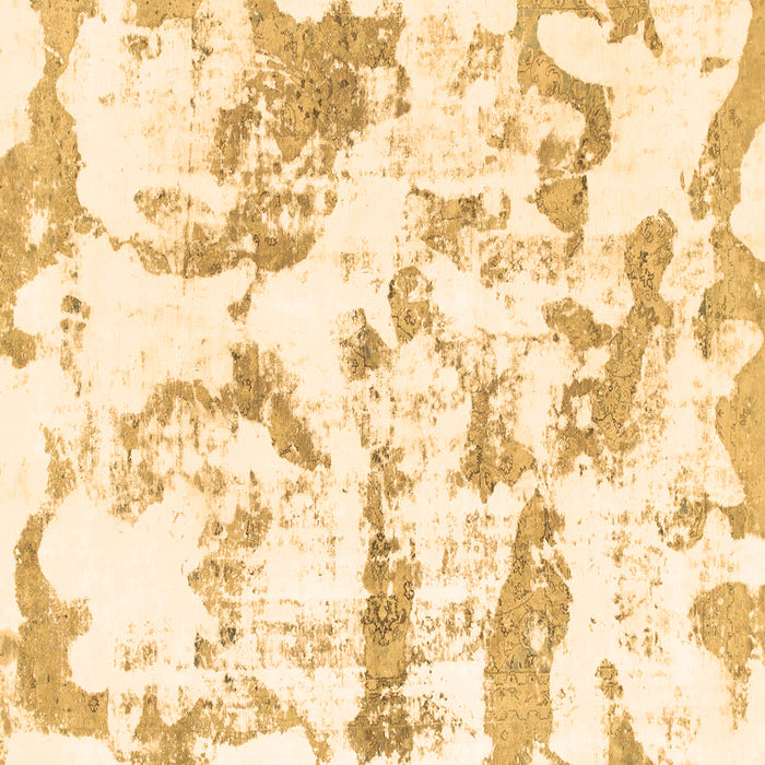 Square Machine Washable Abstract Brown Modern Rug, wshabs1096brn