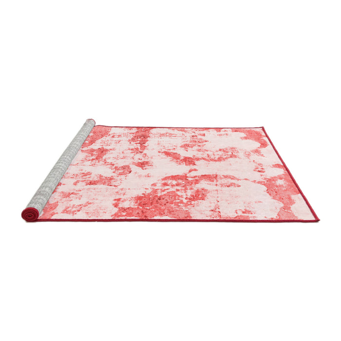 Modern Red Washable Rugs