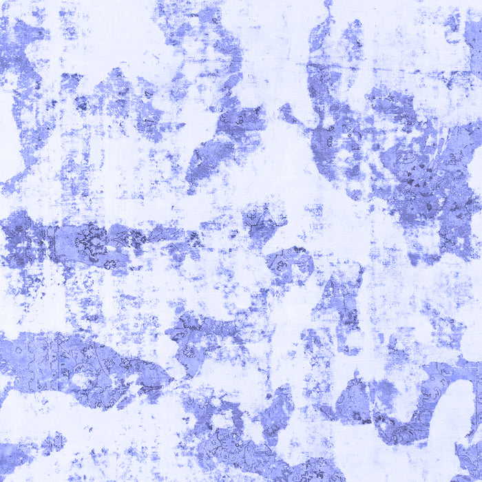 Abstract Blue Modern Rug, abs1096blu