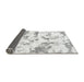 Sideview of Abstract Gray Modern Rug, abs1096gry