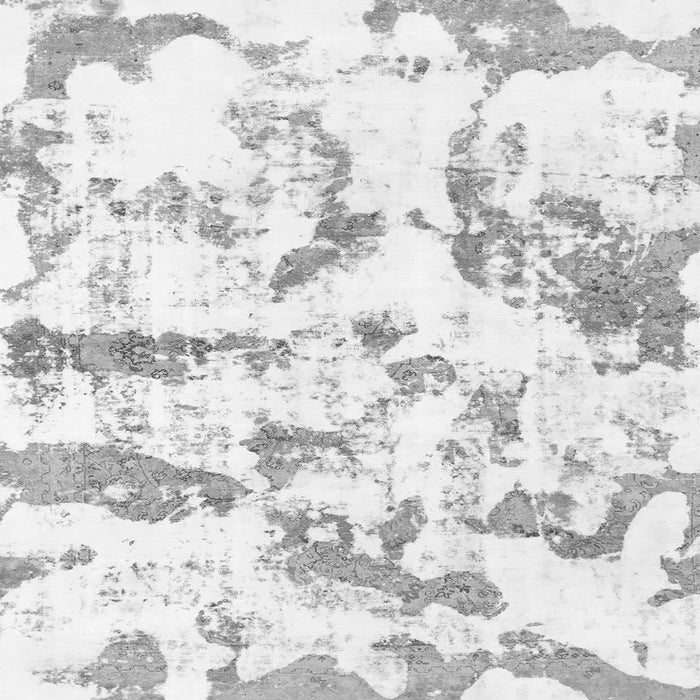 Square Abstract Gray Modern Rug, abs1096gry