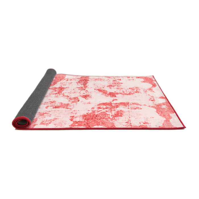 Abstract Red Modern Area Rugs