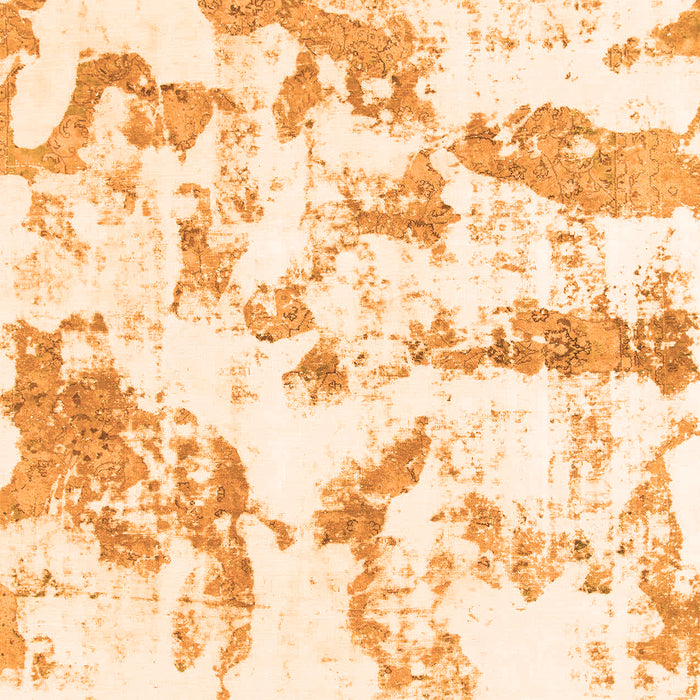 Machine Washable Abstract Orange Modern Area Rugs, wshabs1096org