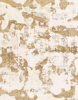 Abstract Yellow Modern Rug, abs1096