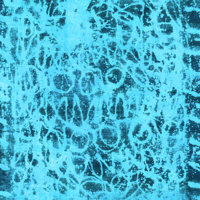 Abstract Light Blue Modern Rug, abs1098lblu