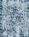 Machine Washable Abstract Steel Blue Rug, wshabs1098