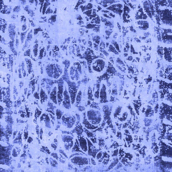 Machine Washable Abstract Blue Modern Rug, wshabs1098blu