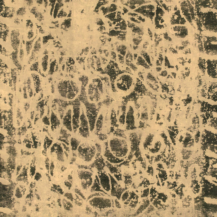 Machine Washable Abstract Brown Modern Rug, wshabs1098brn