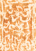 Machine Washable Abstract Orange Modern Area Rugs, wshabs1099org