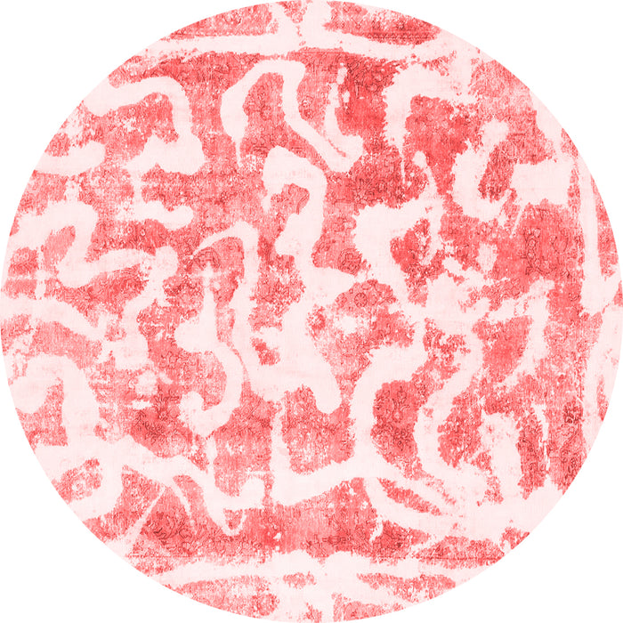 Abstract Red Modern Rug, abs1099red