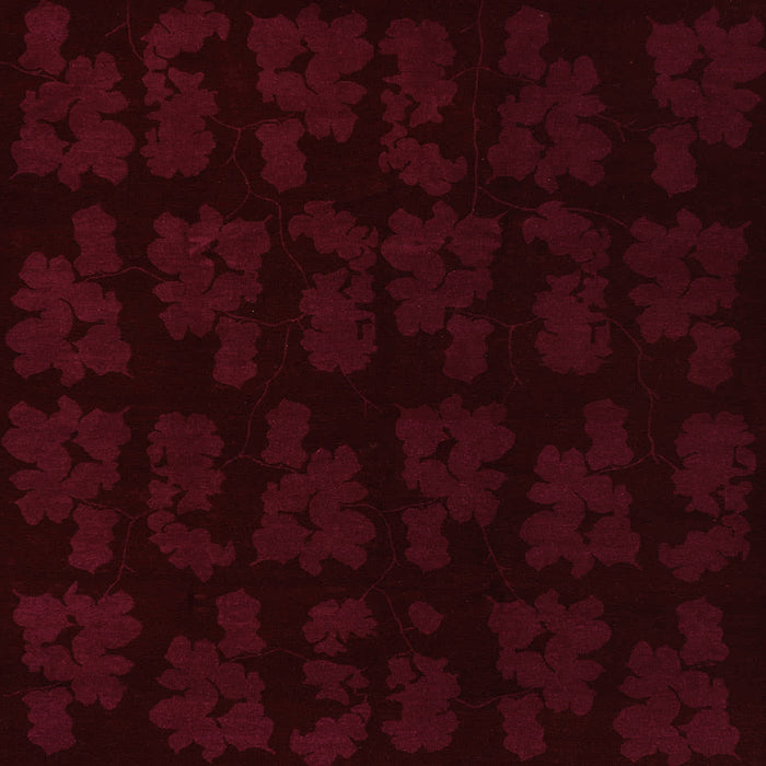 Square Abstract Orange Modern Rug, abs109org