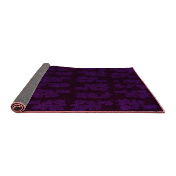 Sideview of Abstract Pink Modern Rug, abs109pnk