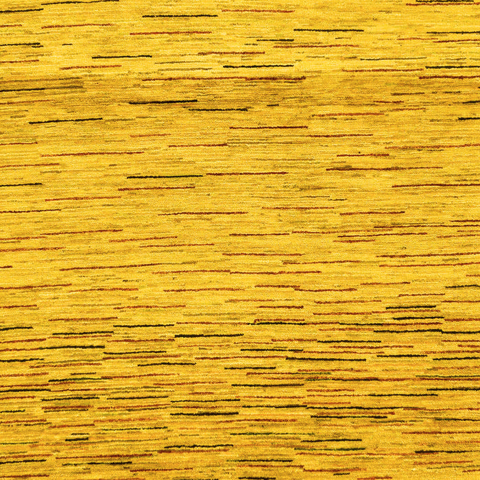 Abstract Yellow Modern Rug, abs10yw