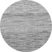 Round Machine Washable Abstract Gray Modern Rug, wshabs10gry