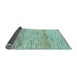 Sideview of Abstract Light Blue Modern Rug, abs10lblu