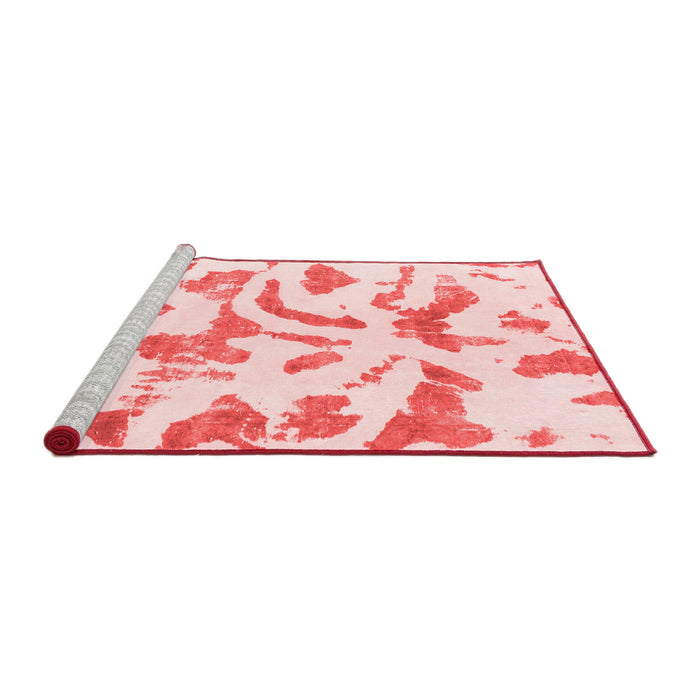 Modern Red Washable Rugs