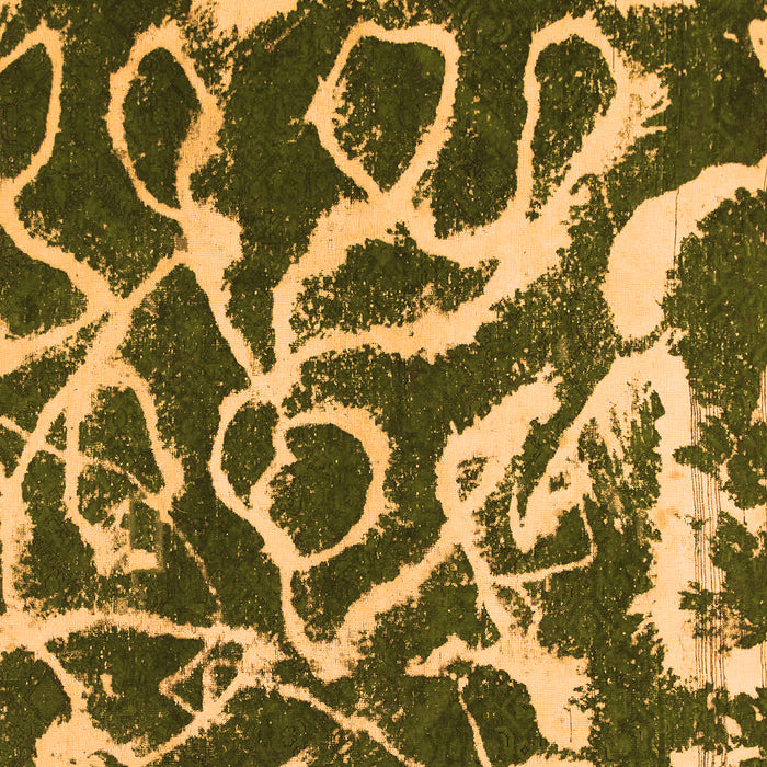 Abstract Orange Modern Rug, abs1101org