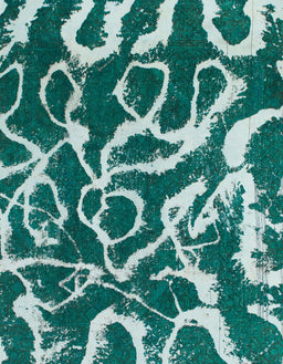 Abstract Northern Lights Blue Modern Rug, abs1101