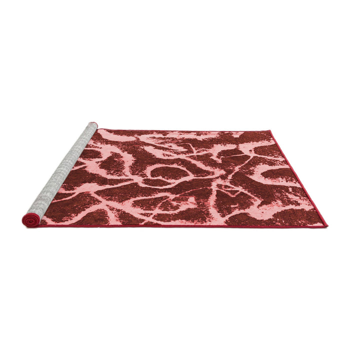 Modern Red Washable Rugs