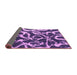 Sideview of Abstract Pink Modern Rug, abs1101pnk