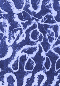 Abstract Blue Modern Rug, abs1101blu