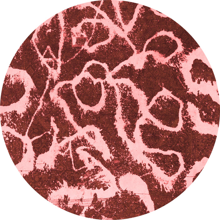 Abstract Red Modern Rug, abs1101red