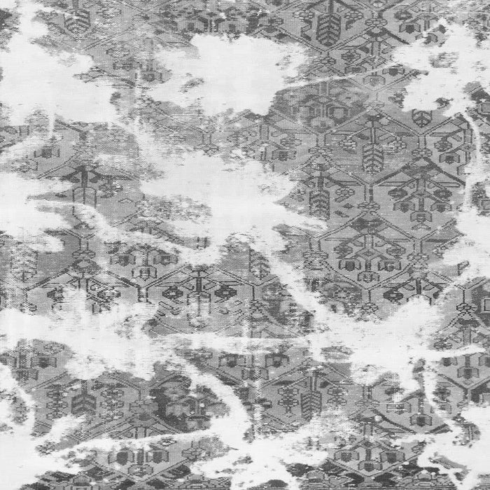 Square Machine Washable Abstract Gray Modern Rug, wshabs1102gry