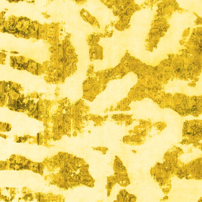 Abstract Yellow Modern Rug, abs1103yw