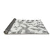 Sideview of Abstract Gray Modern Rug, abs1103gry