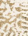 Machine Washable Abstract Blanched Almond Beige Rug, wshabs1103