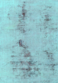 Abstract Turquoise Modern Rug, abs1104turq