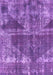 Abstract Purple Modern Rug, abs1105pur