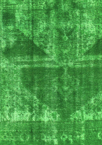 Abstract Green Modern Rug, abs1105grn