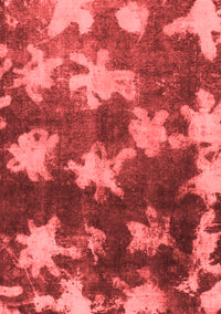 Abstract Red Modern Rug, abs1106red