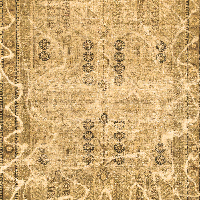 Abstract Brown Modern Rug, abs1107brn