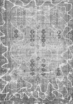 Abstract Gray Modern Rug, abs1107gry