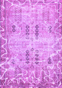 Abstract Purple Modern Rug, abs1107pur