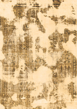 Abstract Brown Modern Rug, abs1109brn