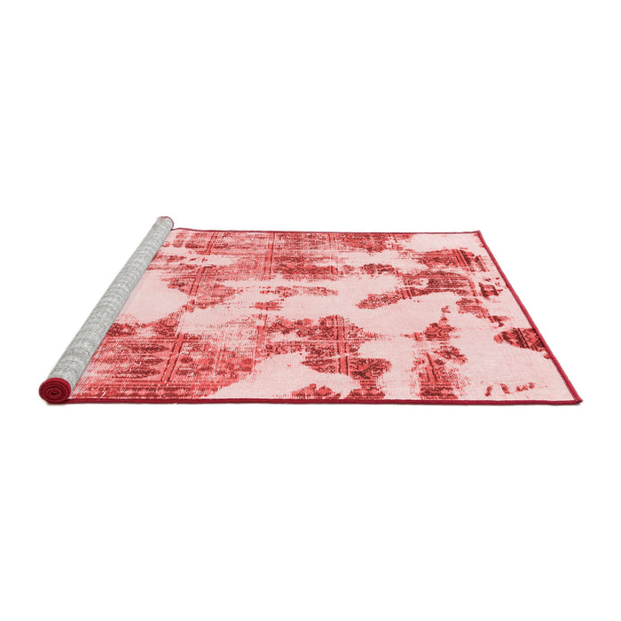 Modern Red Washable Rugs
