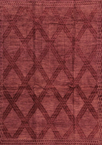 Abstract Brown Modern Rug, abs110brn