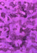 Machine Washable Abstract Pink Modern Rug, wshabs1110pnk